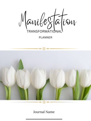 White Tulip Digital Manifestation Planner