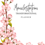 Cherry Blossom Digital Manifestation Planner