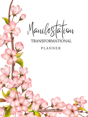 Cherry Blossom Digital Manifestation Planner