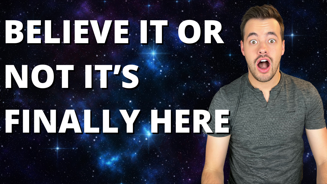 believe it or not, its finally here abraham hicks
