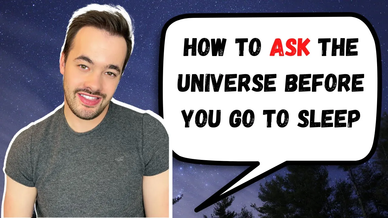 how to ask the universe before you go to sleep neville goddard