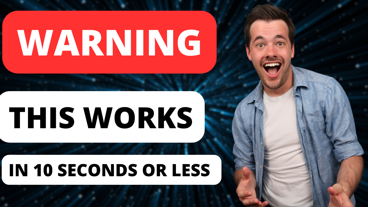 warning this works in 10 seconds - neville goddard technique